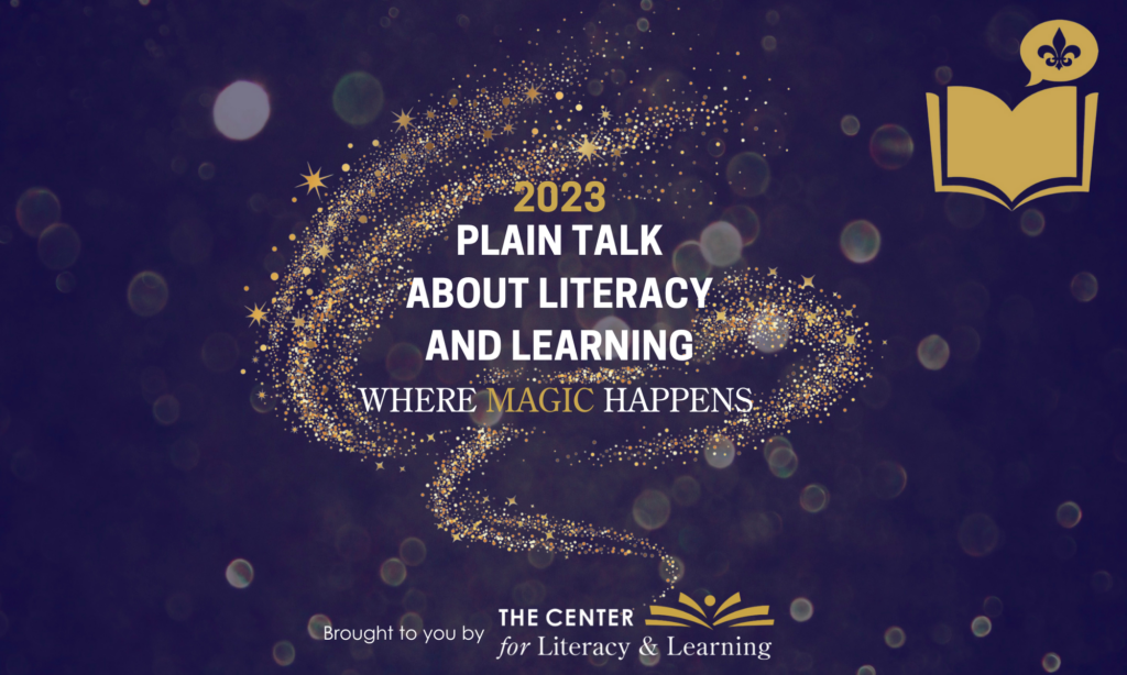 Glancing Back to 2023 Plain Talk The Center for Literacy & Learning